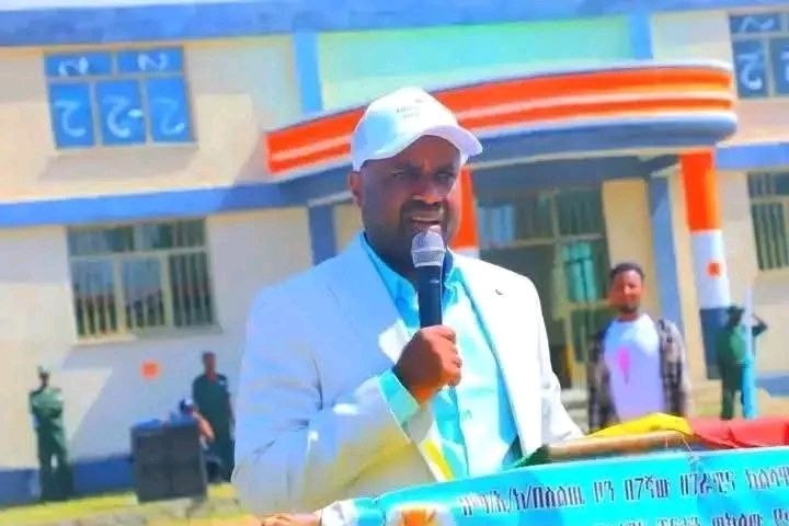 የተለያዩ ፕሮጀክቶችን  ምረቃ ለይ  የተወሰዳ